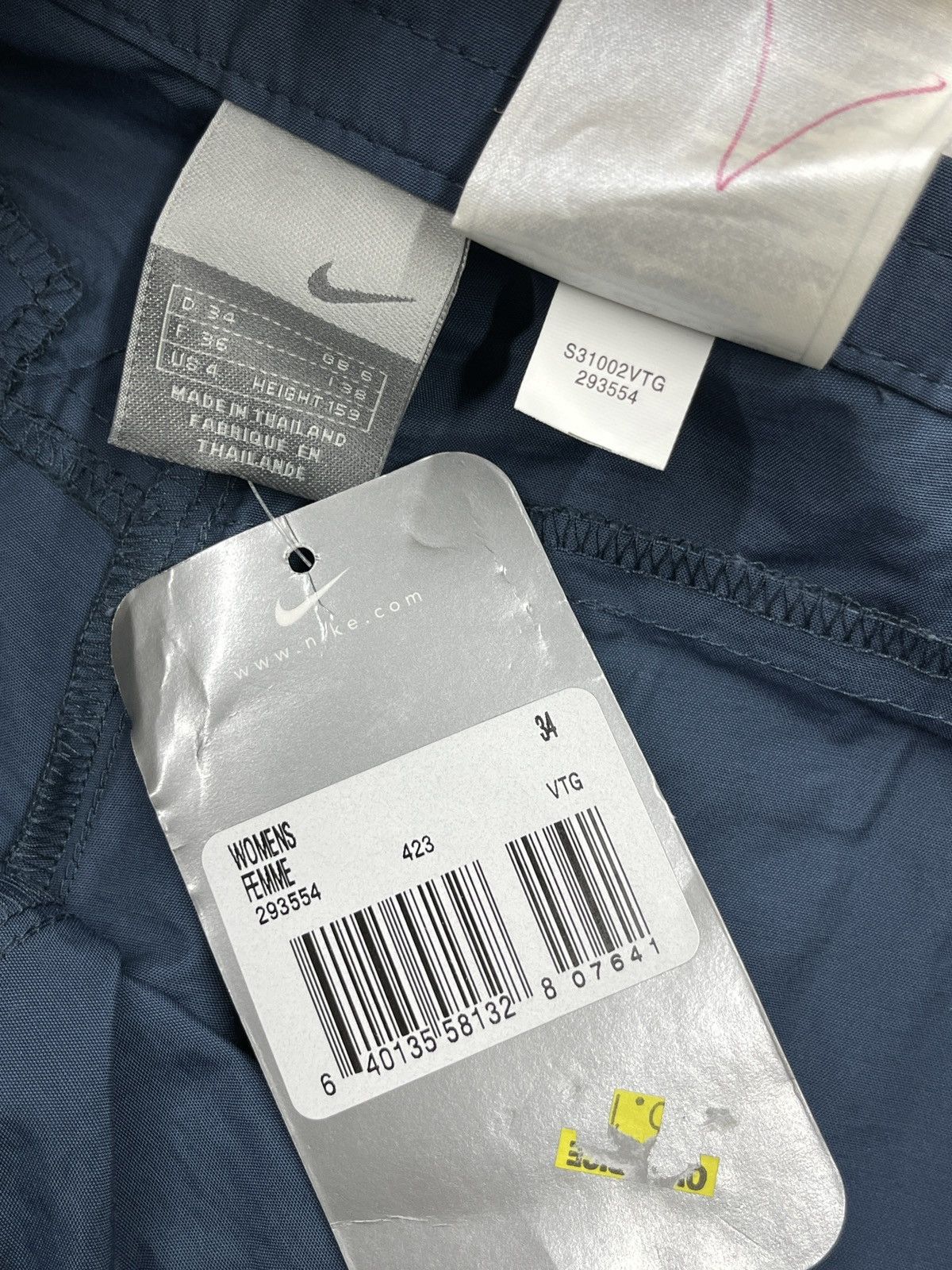 Nike × Nike ACG × Vintage New Women Vintage Nike Nylon Shorts Breeches Blue TECH ACG Size 27" / US 4 / IT 40 - 9 Thumbnail