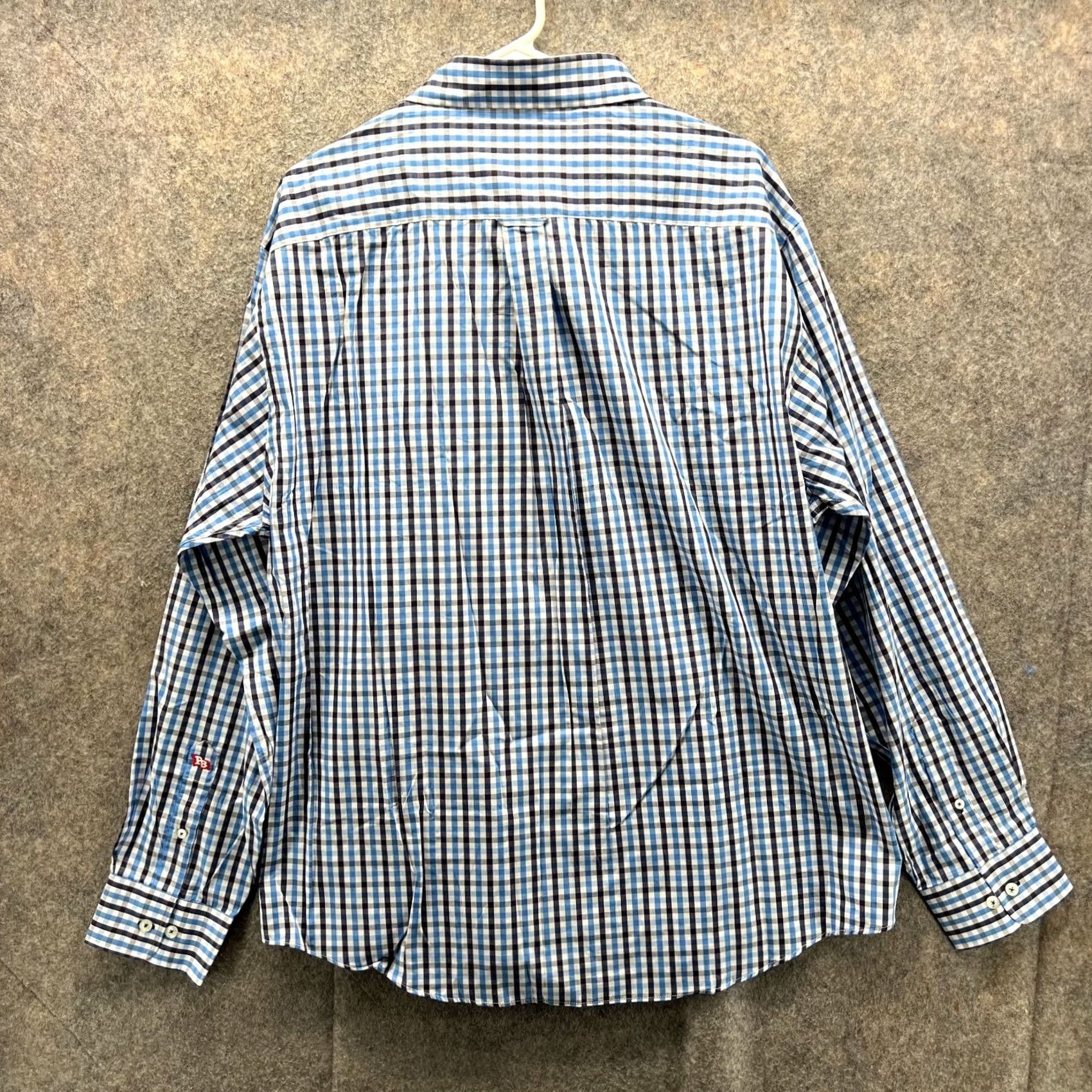 Vintage VINTAGE Pennington Shirt Men XL Check Blue Black Casual Button Down Plaid New Size US XL / EU 56 / 4 - 3 Thumbnail