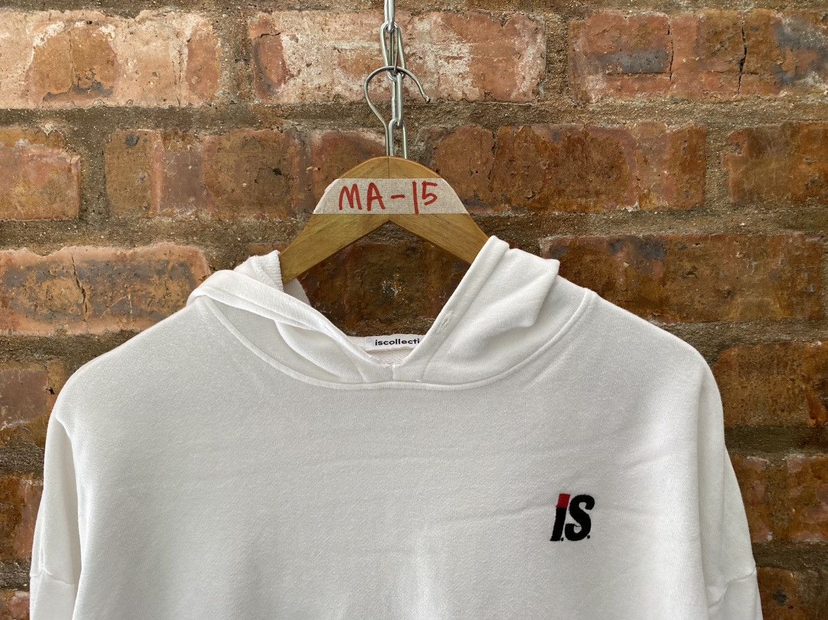 Issey Miyake 🔥1990s I.S Issey Miyake IS logo oversaiz hoodie Size US M / EU 48-50 / 2 - 3 Thumbnail