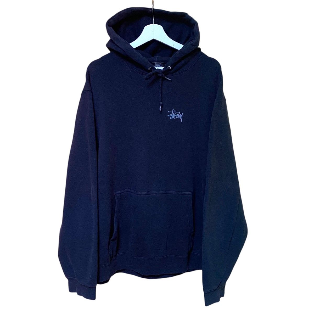 Stussy × Vintage 💥STUSSY BIG LOGO HOODIE SWEATER Size US XXL / EU 58 / 5 - 3 Thumbnail