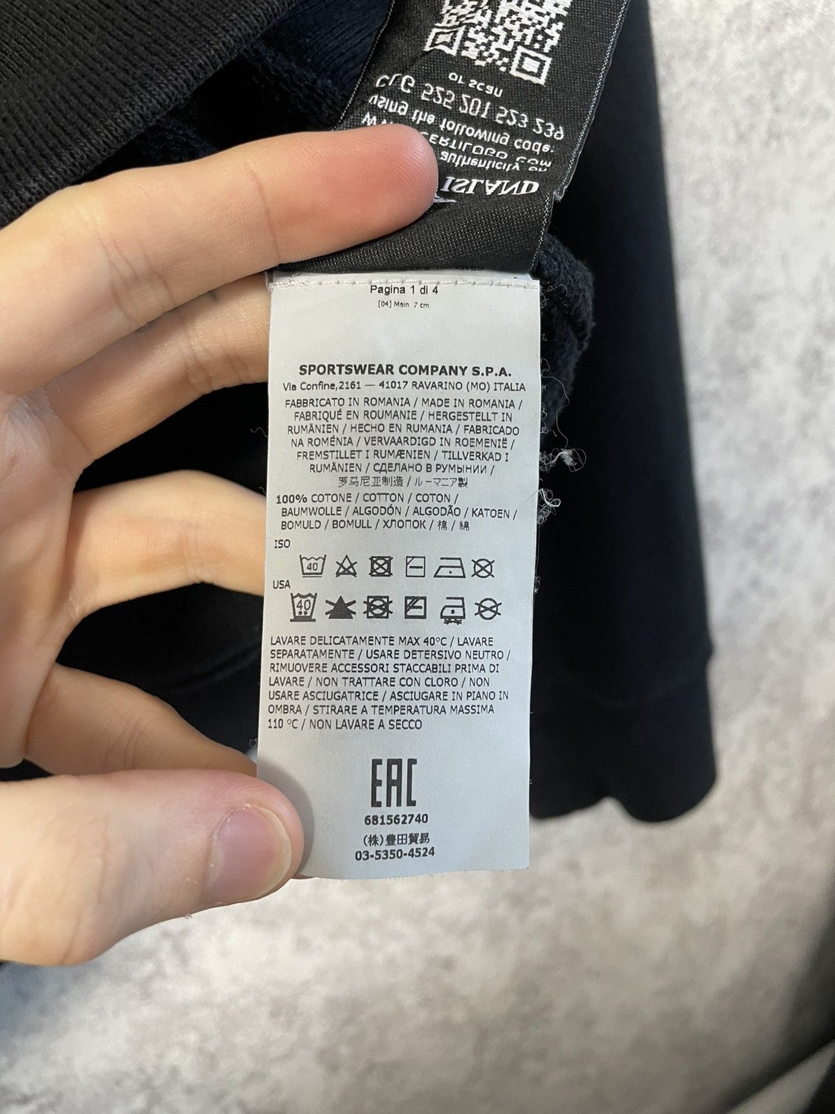 Stone Island Stone Island Black Sweatshirt Crewneck With Patch Size US M / EU 48-50 / 2 - 13 Thumbnail