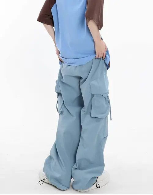 Japanese Brand Mizuki x Mint Retro High Street Hip Hop Loose Casual Pants Size US 31 - 4 Thumbnail