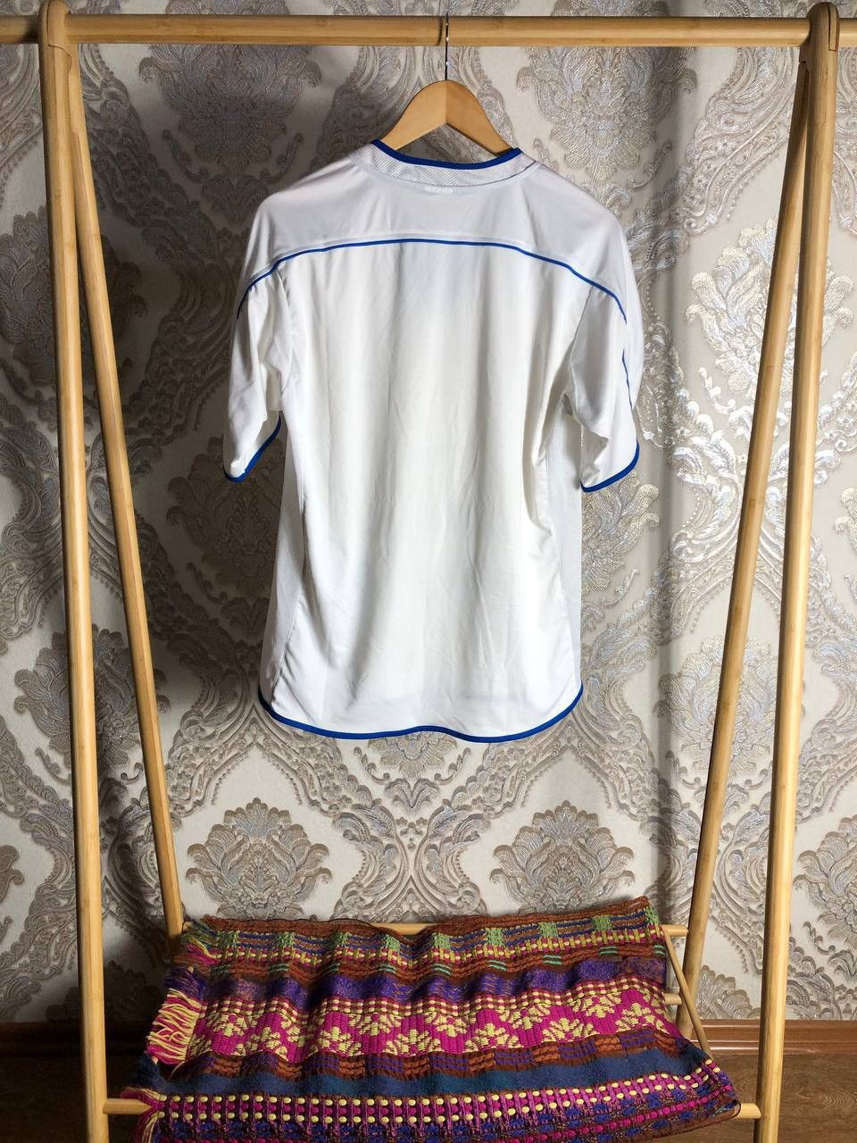 Vintage UNION DEPORTIVA LANZAROTE RETRO SOCCER JERSEY BLOKE Y2K 90s Size US L / EU 52-54 / 3 - 10 Thumbnail