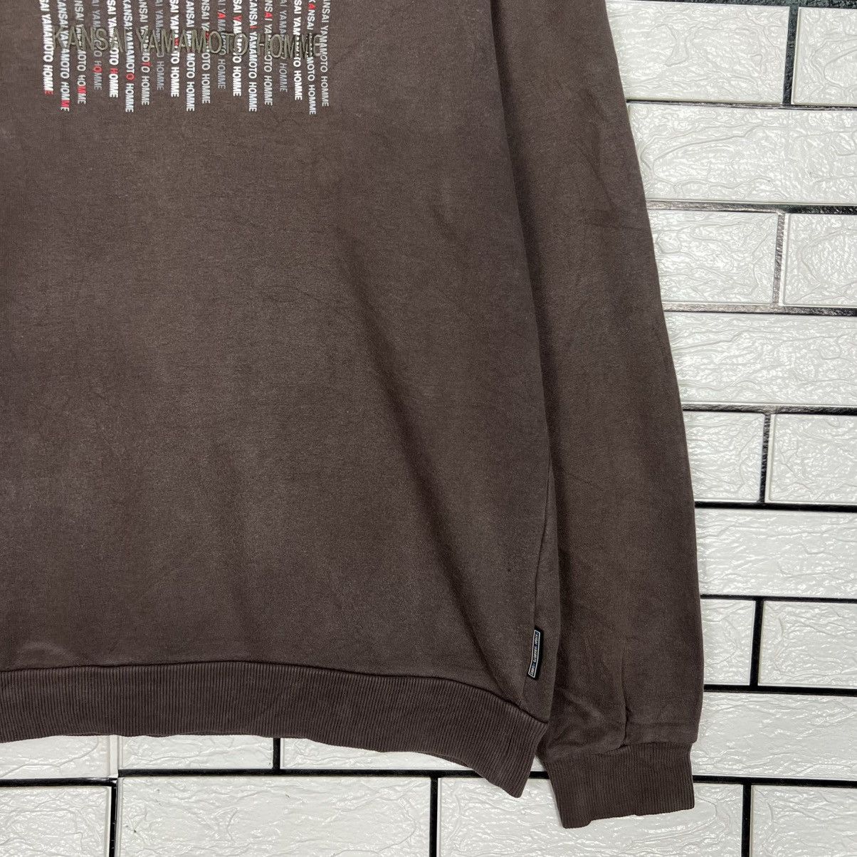Kansai Yamamoto KANSAI YAMAMOTO HOMME Crewneck Sweatshirt #4229-C193 Size US M / EU 48-50 / 2 - 7 Thumbnail