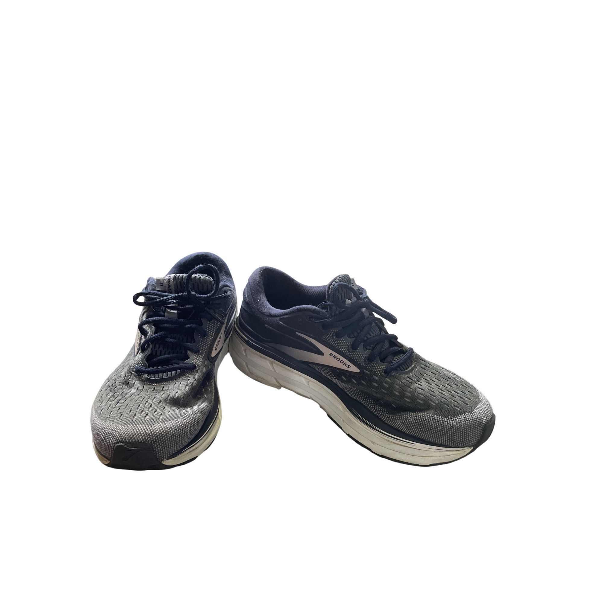 Brooks Brooks Dyad 11 Mens Gray Blue Running Shoes Sneakers Size 10 Size US 10 / EU 43 - 1 Thumbnail