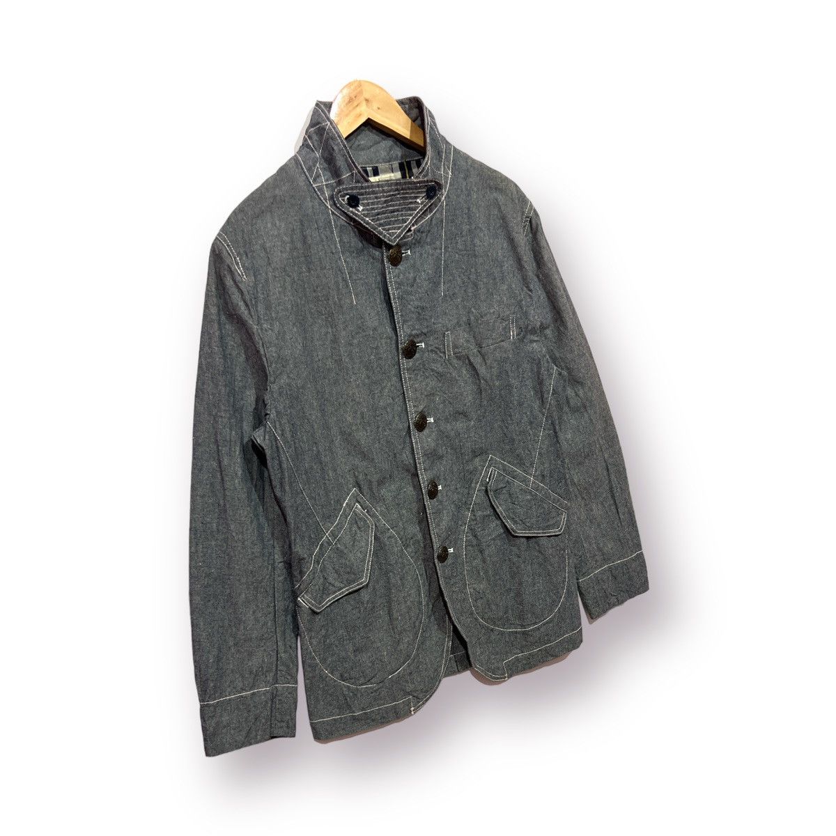 Japanese Brand 🔥 Oil Cake Japanes Amekaji style chore jacket Size M / US 6-8 / IT 42-44 - 3 Thumbnail