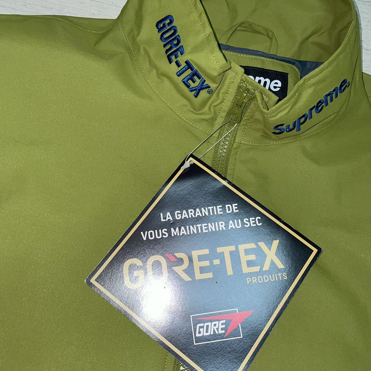 Goretex × Supreme Supreme Goretex Zip Up Jacket 3M Size US XL / EU 56 / 4 - 4 Thumbnail