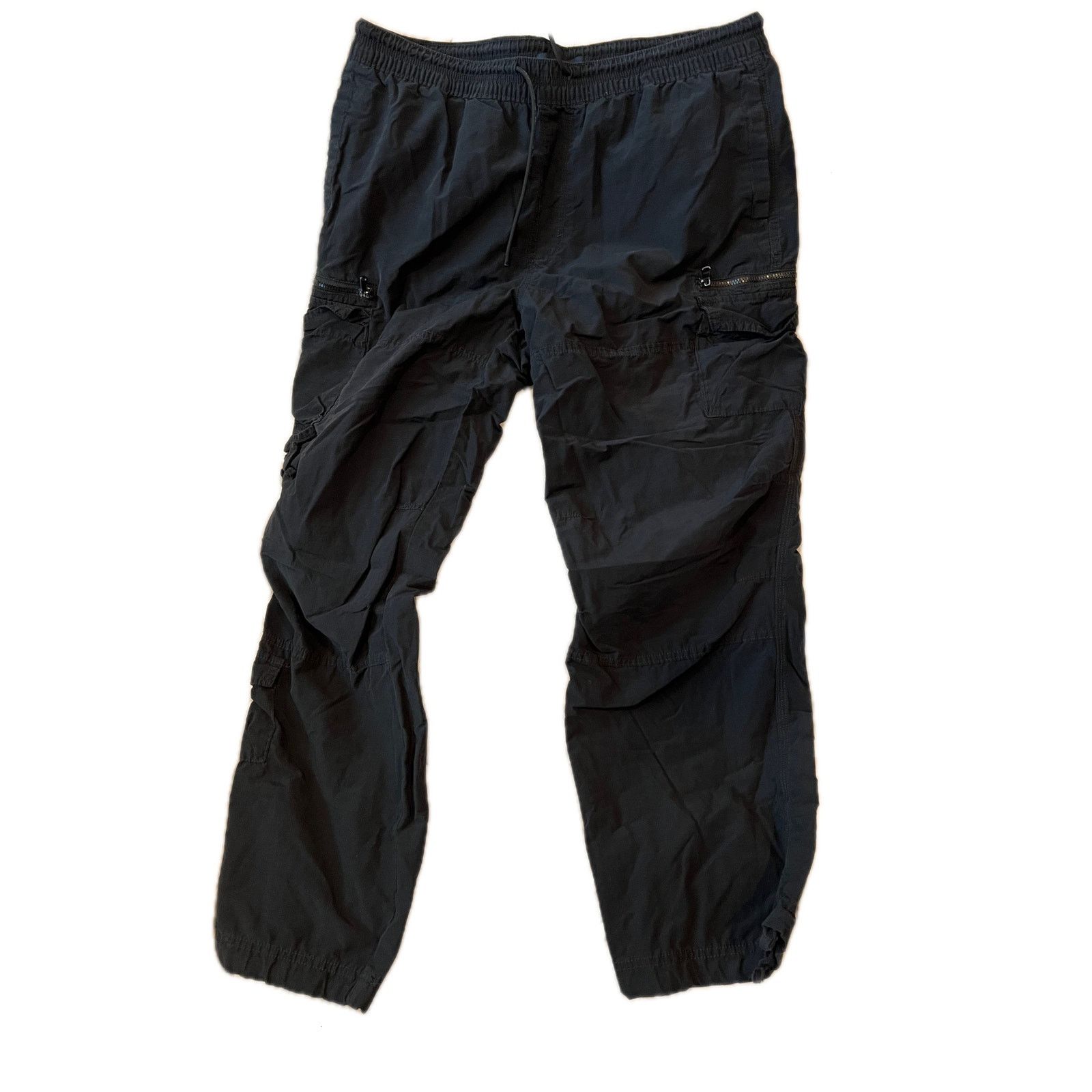 Aeropostale Aero Black Thin Cargo Pants Mens L Size US 38 / EU 54 - 1 Thumbnail