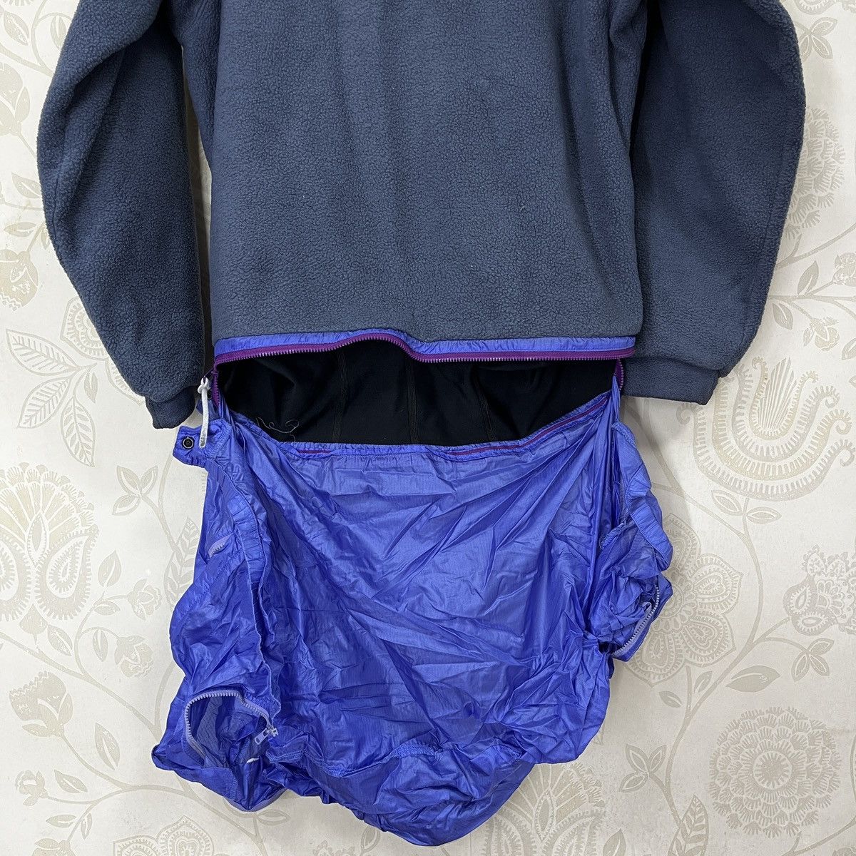 Montbell × Vintage Montbell Fleece With Extra Hidden Windbreaker Cover Size US M / EU 48-50 / 2 - 4 Thumbnail