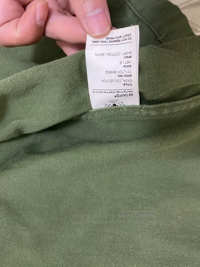 Wtaps Wtaps Military Single-Pocket Shirt Size US L / EU 52-54 / 3 - 6 Thumbnail