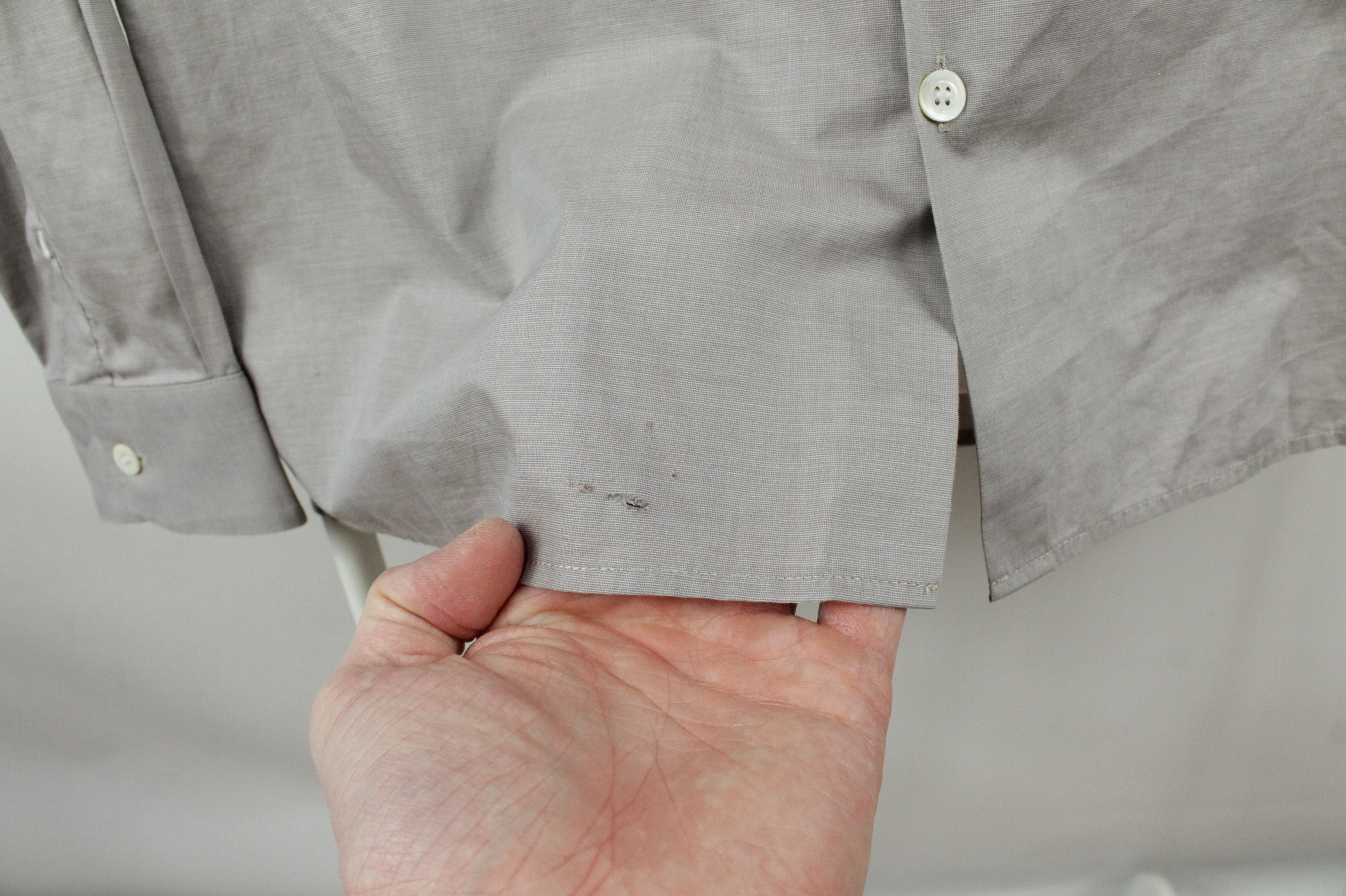 A.P.C. A.P.C. Light Cotton Longsleeve Slim Fit Formal Shirt Men's Size US M / EU 48-50 / 2 - 5 Thumbnail