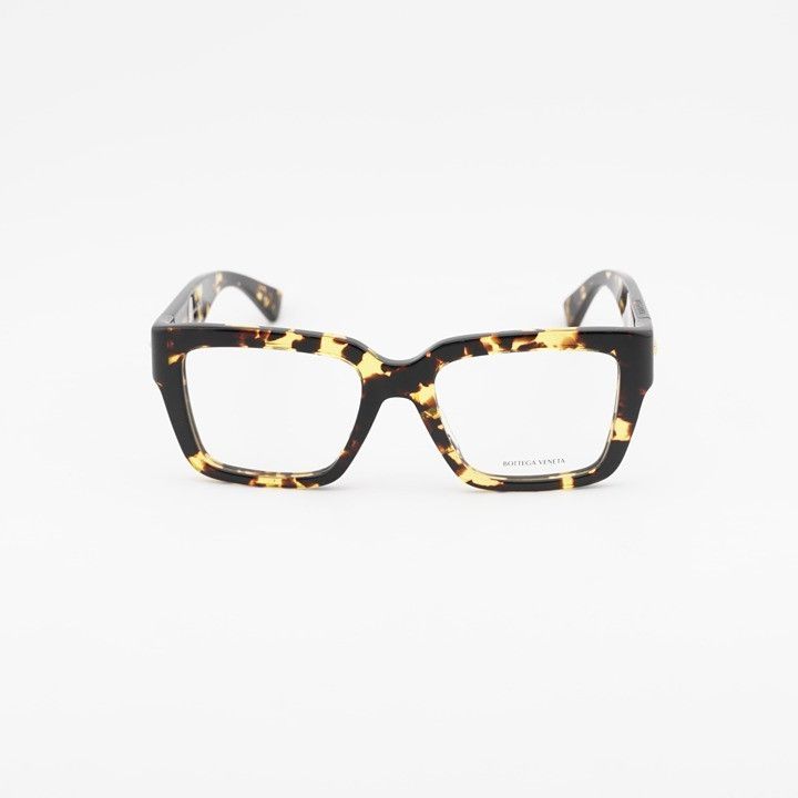 Bottega Veneta Bottega Veneta BV1153O 006 Eyeglasses Havana 51mm Square Size ONE SIZE - 2 Thumbnail