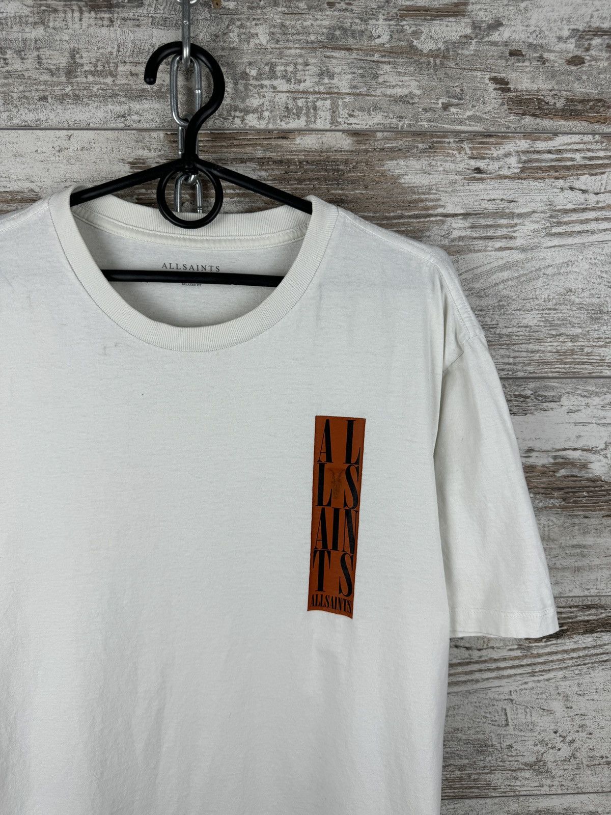 Allsaints × Japanese Brand × Vintage Mens Vintage AllSaints T-shirt logo basic tee art streetwear Size US M / EU 48-50 / 2 - 3 Thumbnail