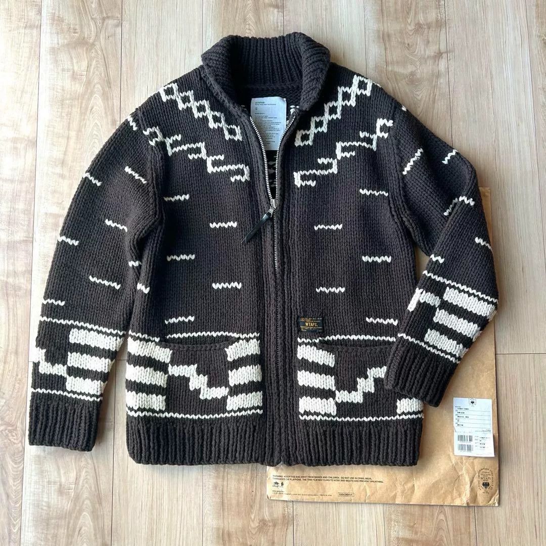 Wtaps WTAPS 14AW COWICHAN Brown Sweater Size US M / EU 48-50 / 2 - 1 Thumbnail