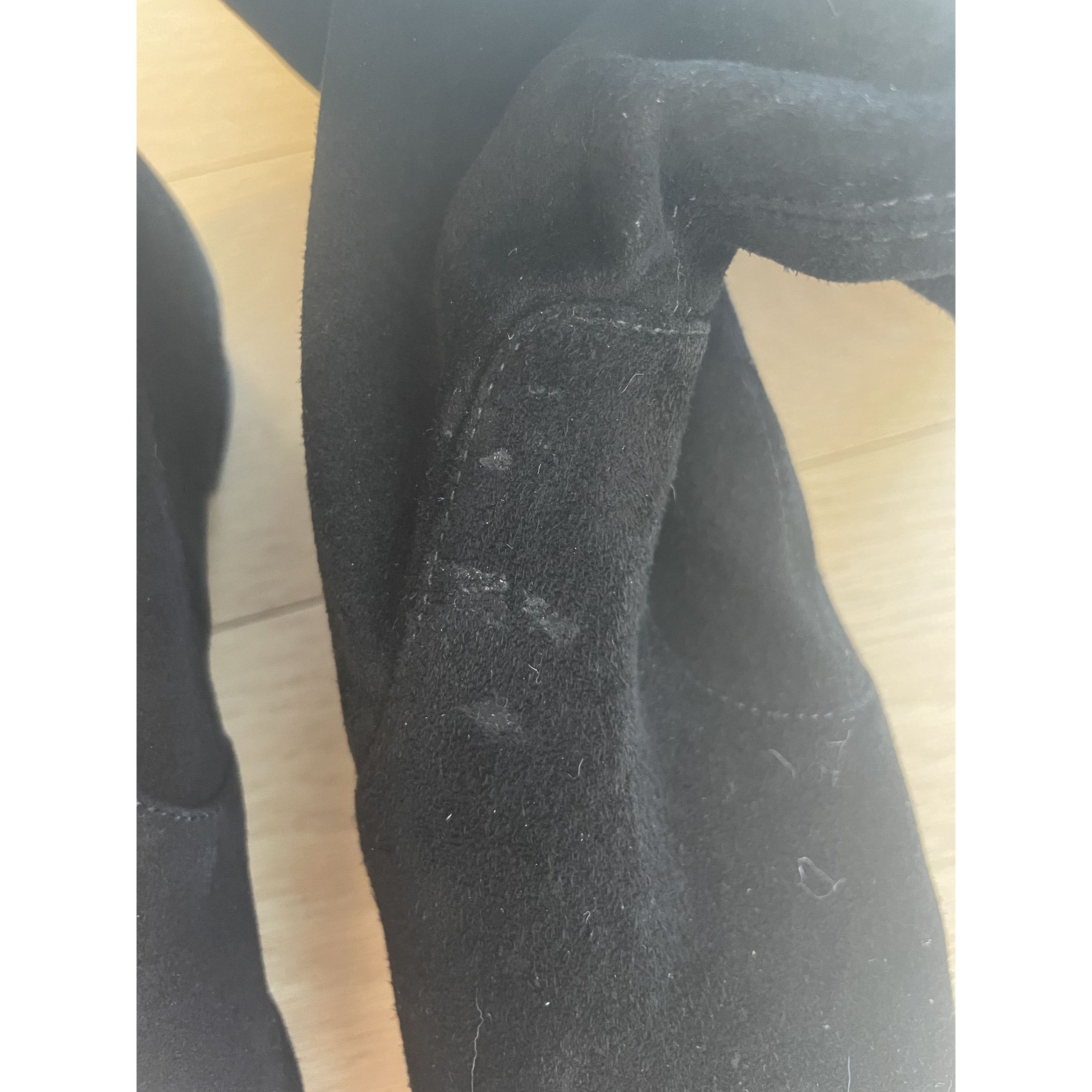 Stuart Weitzman Stuart Weitzman Over-The-Knee Boots Womens Size 8 Black Sued Size US 7 / IT 37 - 4 Thumbnail