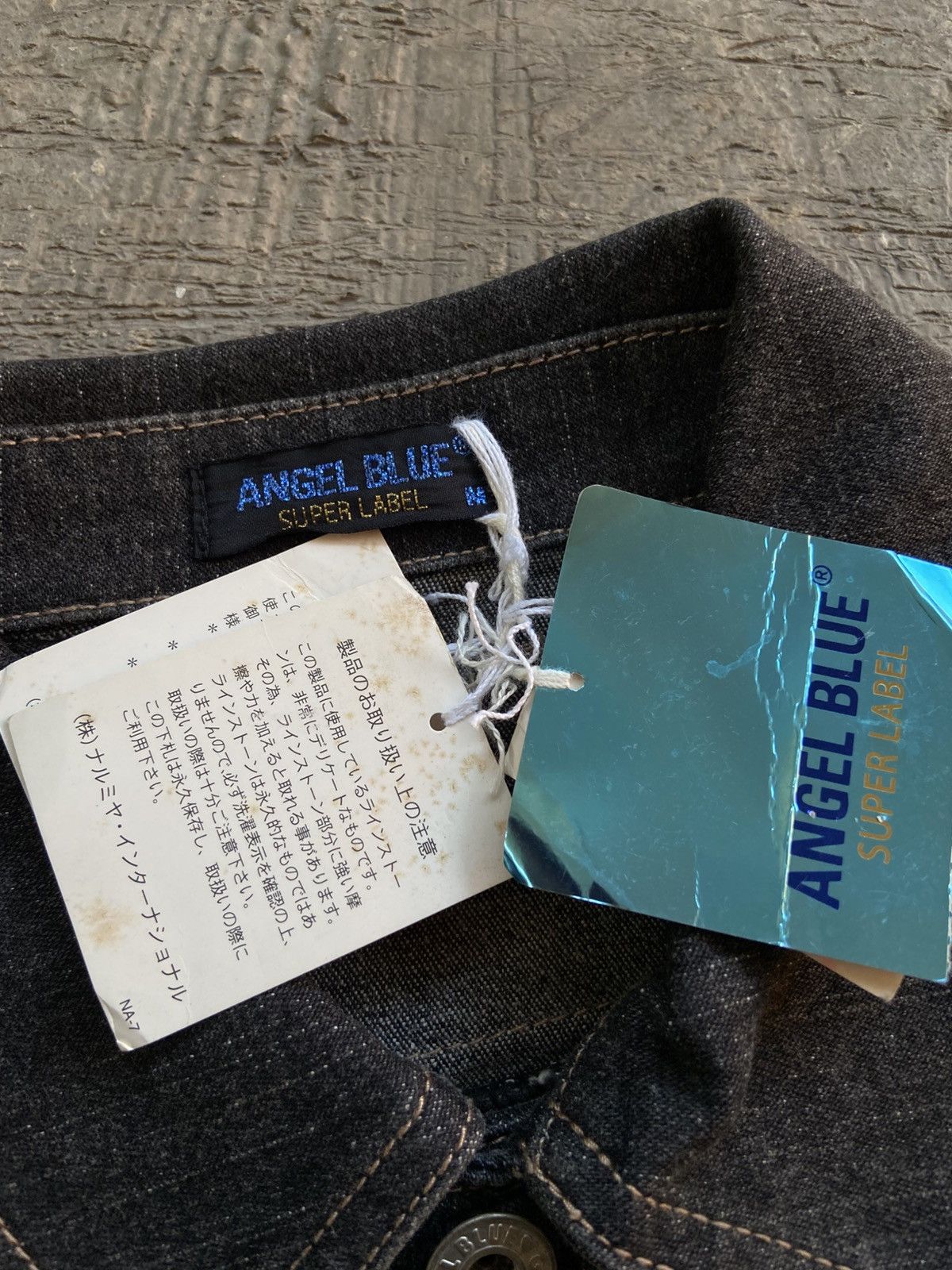 Angel Blue 2000s Angel Blue x Warner Bros - Snap Button Denim Jacket Size M / US 6-8 / IT 42-44 - 4 Thumbnail