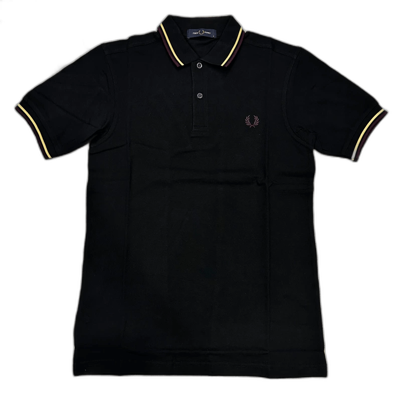 Fred Perry Fred Perry Black and Yellow Polo Shirt Size US S / EU 44-46 / 1 - 1 Thumbnail
