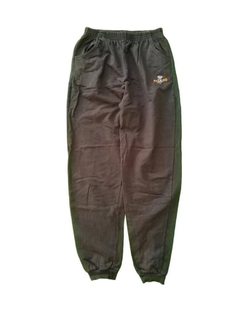Vintage Vintage Fido Dido Faded Black Jogger Long Pants Size 28" / US 6 / IT 42 - 1 Thumbnail