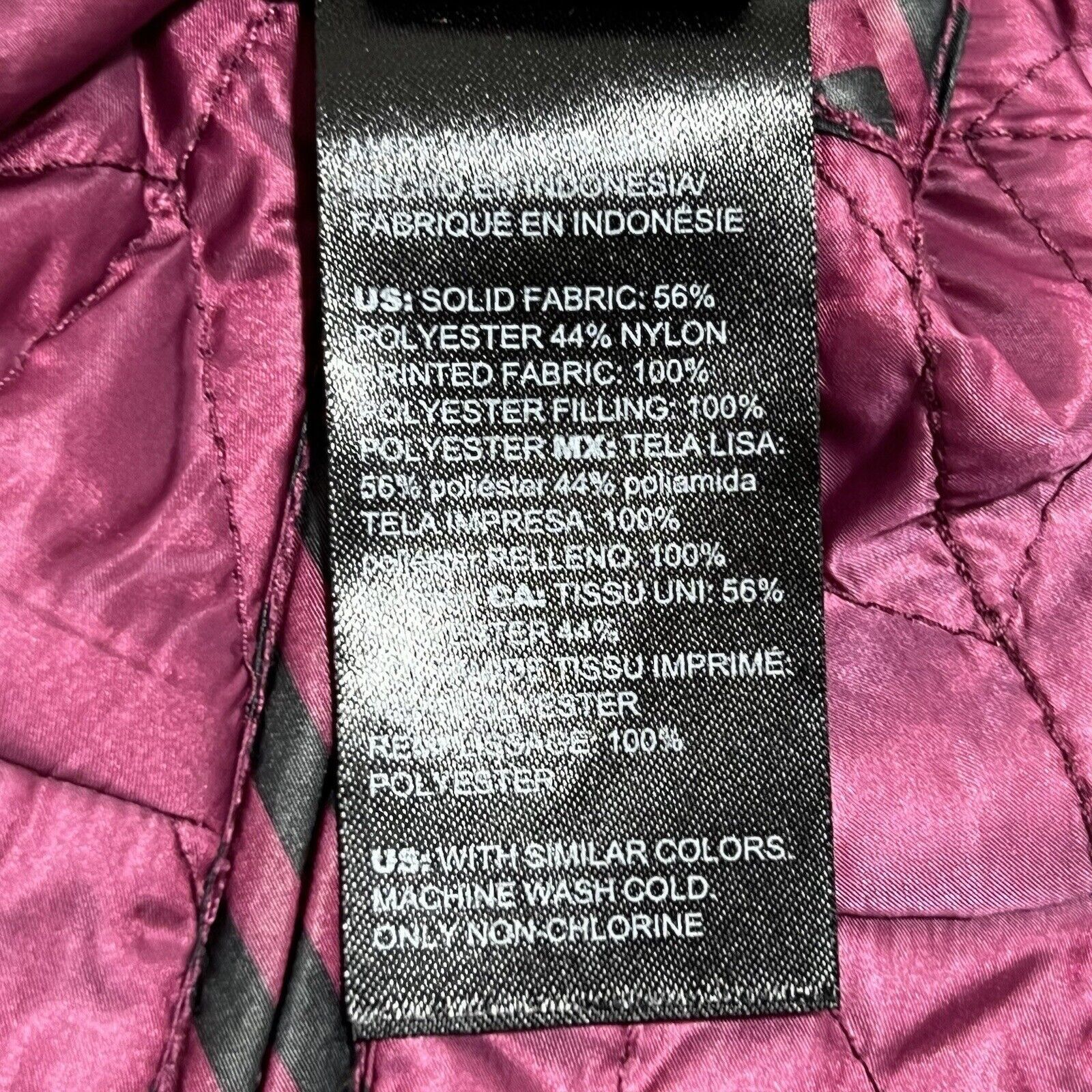 Chicos Chico's 00P Reversible Vest Purple Sleeveless Jacket Pockets Size XXS / US 00 / IT 34 - 8 Thumbnail