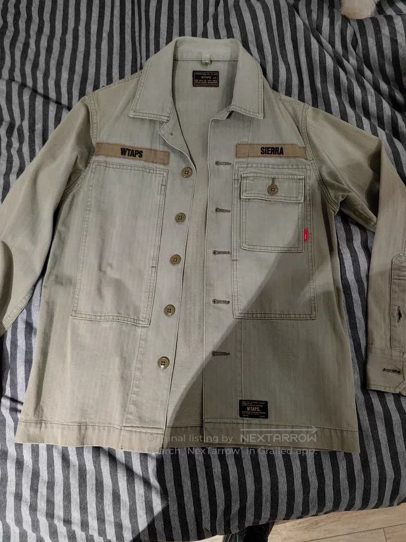Wtaps Wtaps Military blue thick coat Size US S / EU 44-46 / 1 - 1 Thumbnail