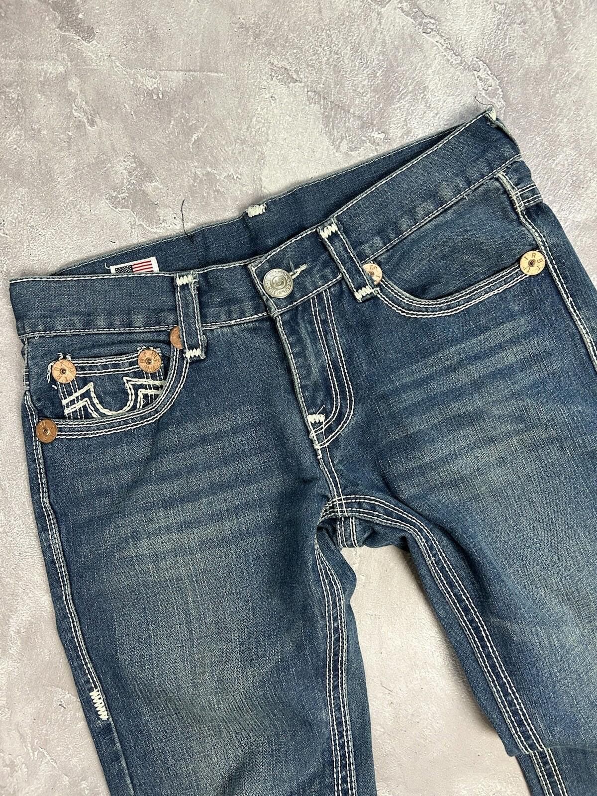 True Religion True Religion Billy Super T Denim Blue Jeans Size W32 L33 Size US 32 / EU 48 - 7 Thumbnail