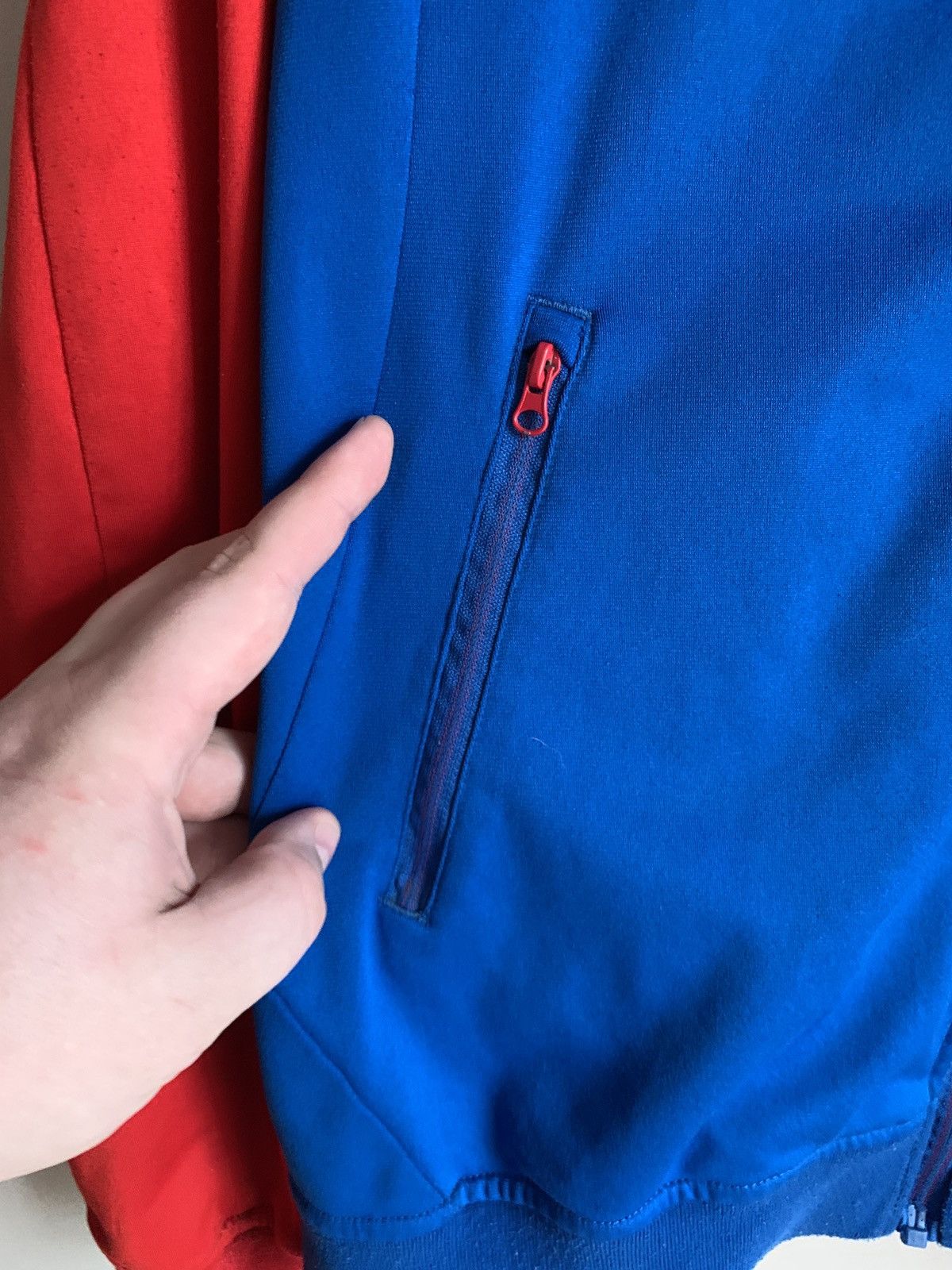 Macron Crystal Palace Zip Full Football Jacket Macron Soccer Sz M Size US M / EU 48-50 / 2 - 7 Thumbnail