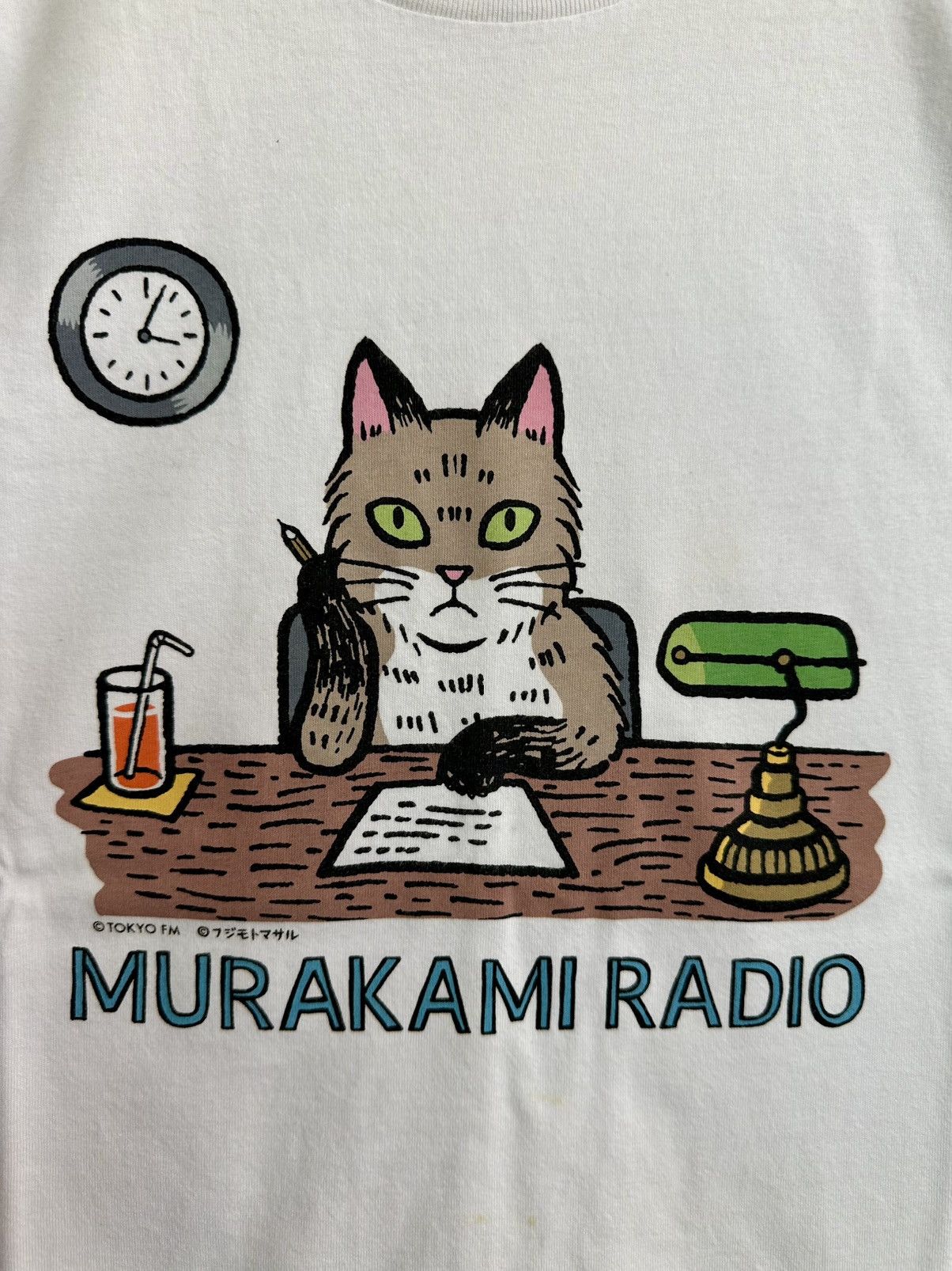 Japanese Brand × Uniqlo Haruki Murakami X Uniqlo T Shirt Size US M / EU 48-50 / 2 - 2 Thumbnail