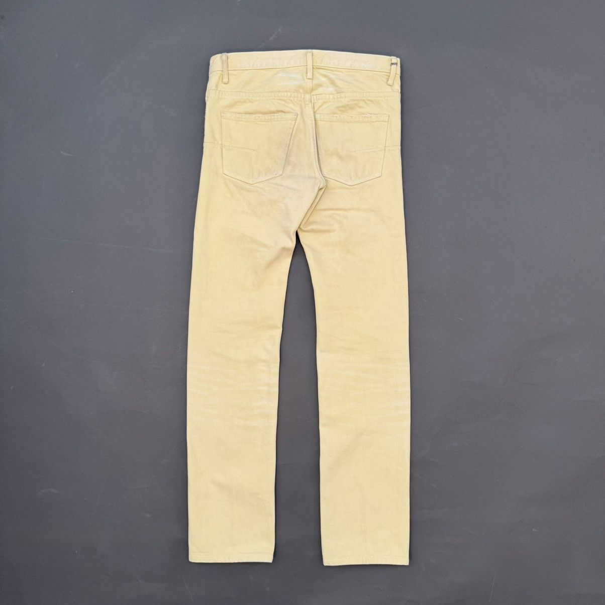 Dior Dior Homme SS06 Jaune Clair Clawmark Jeans Size US 27 - 3 Thumbnail