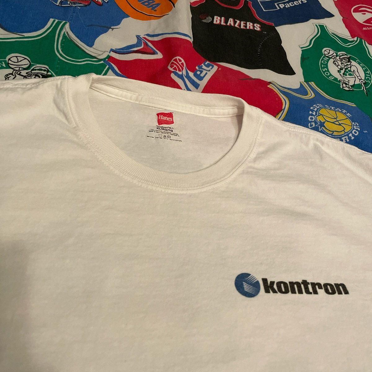 Apple × Vintage Vintage 2000s Kontron Las Vegas Tech Technology Company Tee Size US XL / EU 56 / 4 - 4 Thumbnail