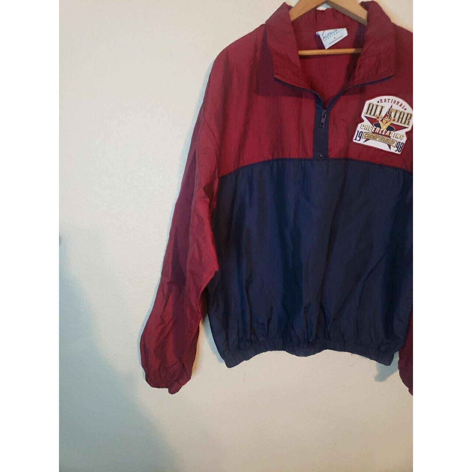 Other 1998 National cheerleading Championship Windbreaker LARGE Size L / US 10 / IT 46 - 7 Thumbnail