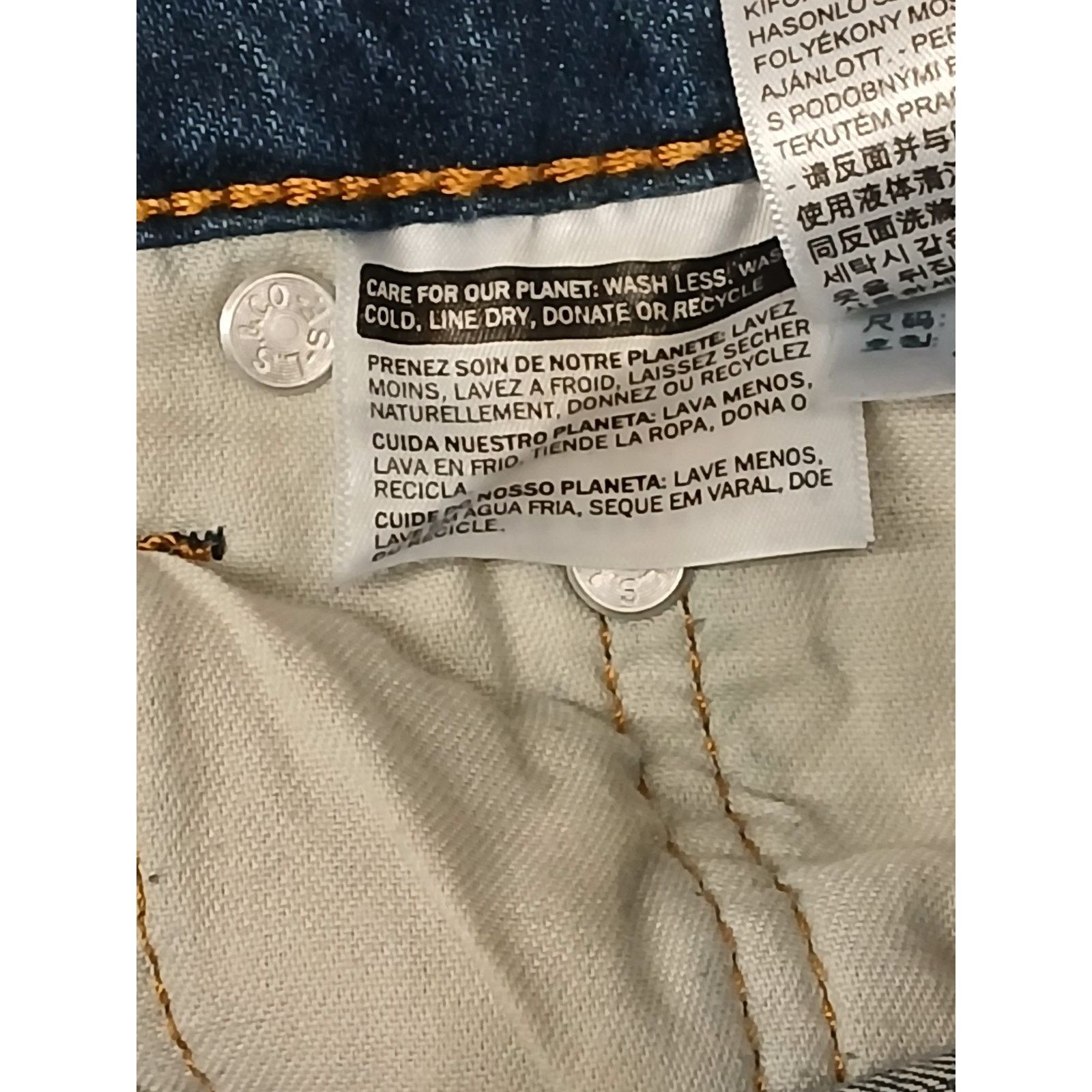 Levi's Levi Strauss (42x32) Relaed Boot Cut Casual Blue Denim Jeans Size US 42 / EU 58 - 8 Thumbnail