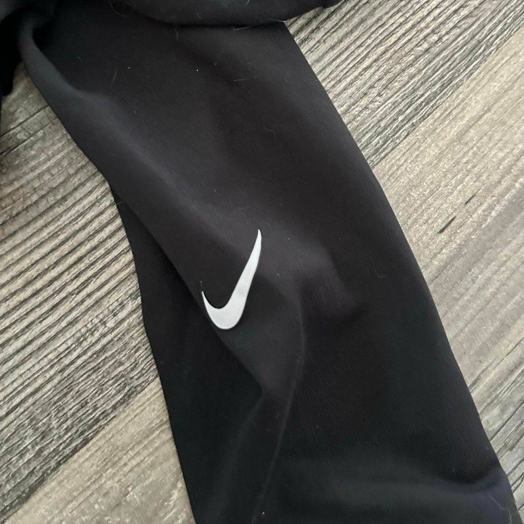Nike nike dri fit black leggings pants Size 26" / US 2 / IT 38 - 3 Thumbnail