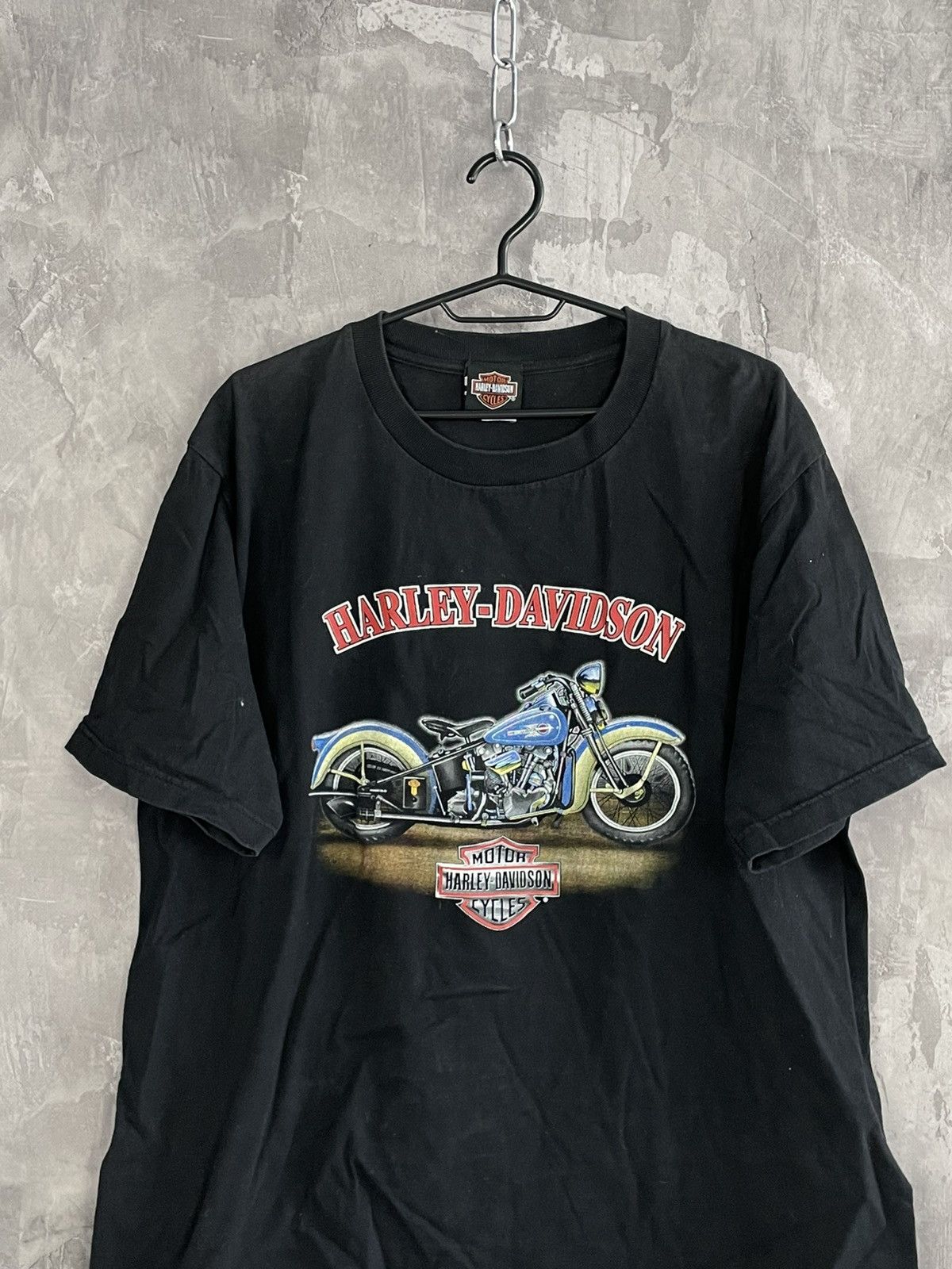 Other 90s Harley Davidson Overprint Biker Vintage T-shirt Size US XL / EU 56 / 4 - 3 Thumbnail