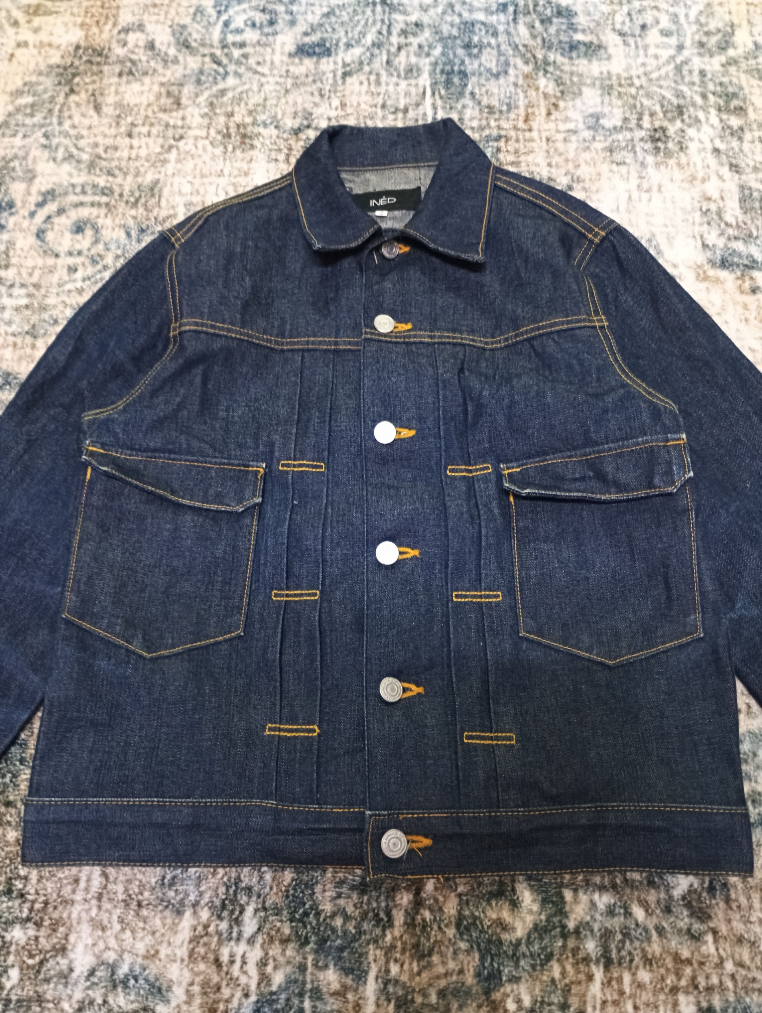 Japanese Brand × Yohji Yamamoto Ined by yohji Yamamoto type 2 denim jacket Size US M / EU 48-50 / 2 - 3 Thumbnail