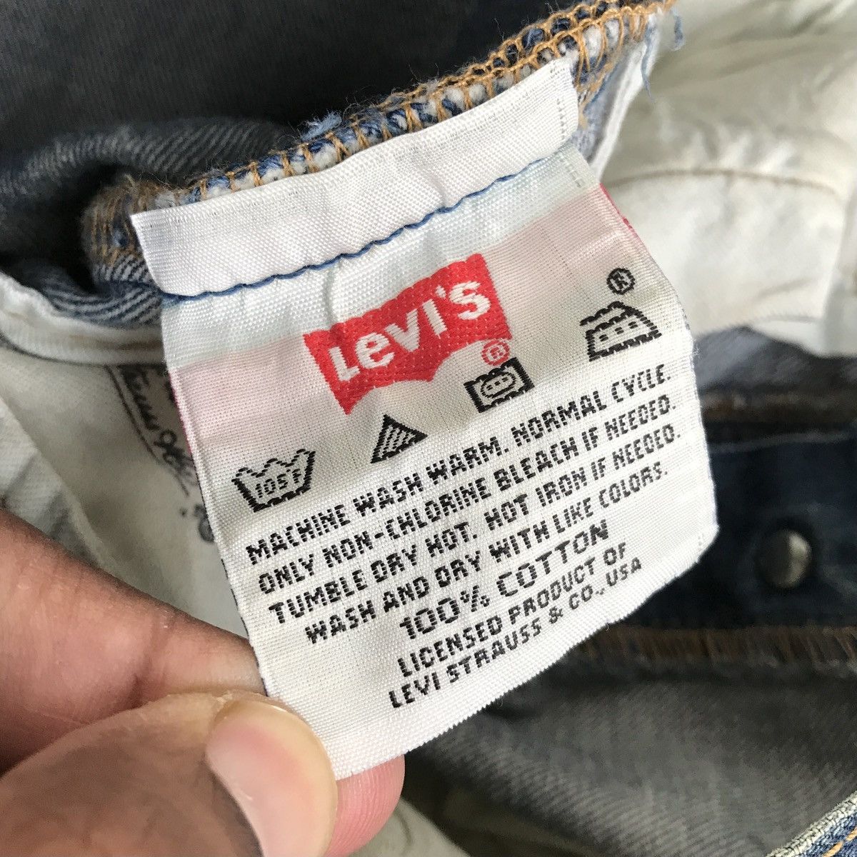Levi's Levi’s Strauss Lot. 501 Vintage 2000s Distressed Denim Size US 29 - 13 Thumbnail