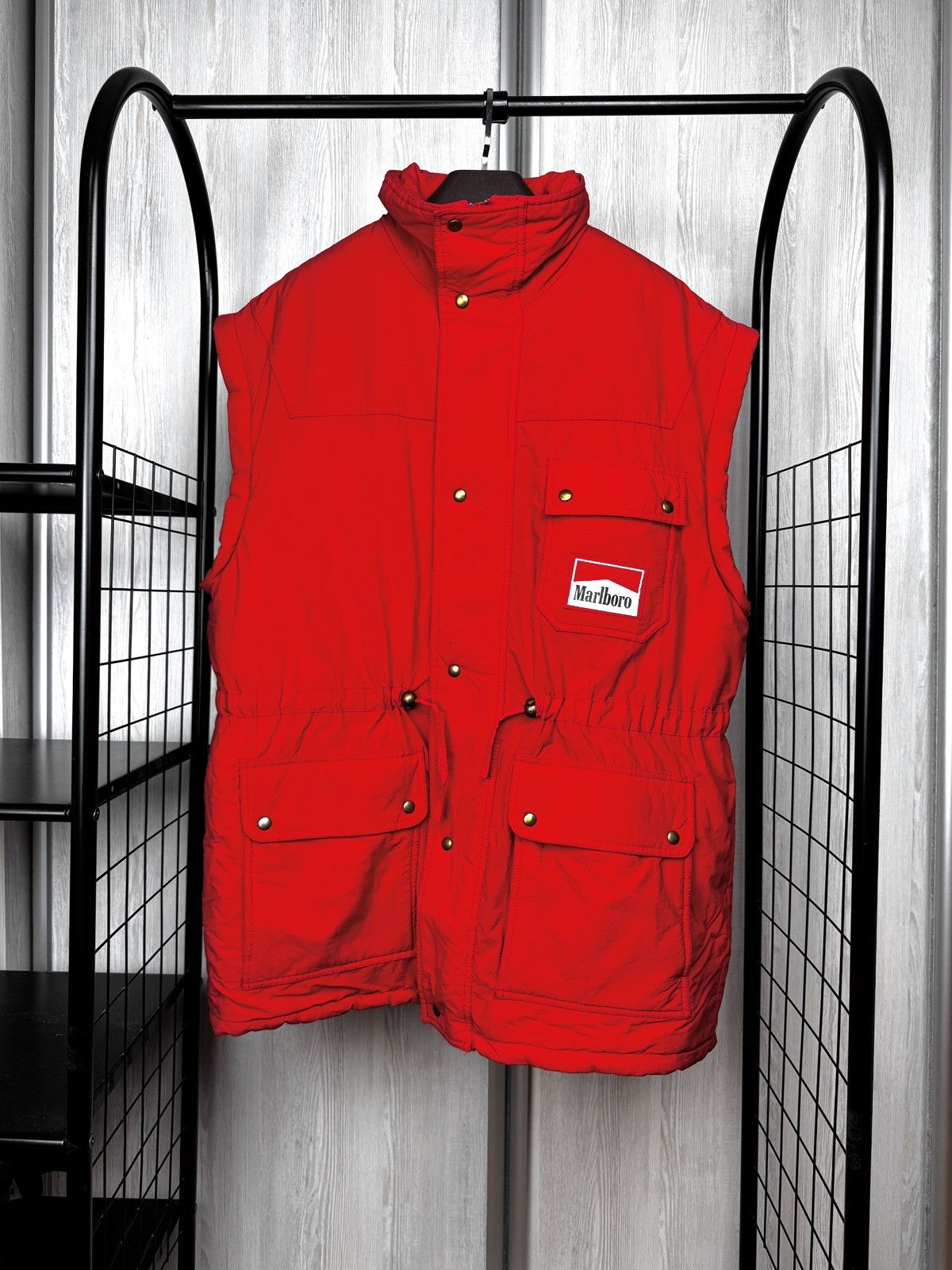 Marlboro Vintage MARLBORO Jacket Full Zip Size XXL logo 2 in 1 Vest Size US XXL / EU 58 / 5 - 16 Thumbnail