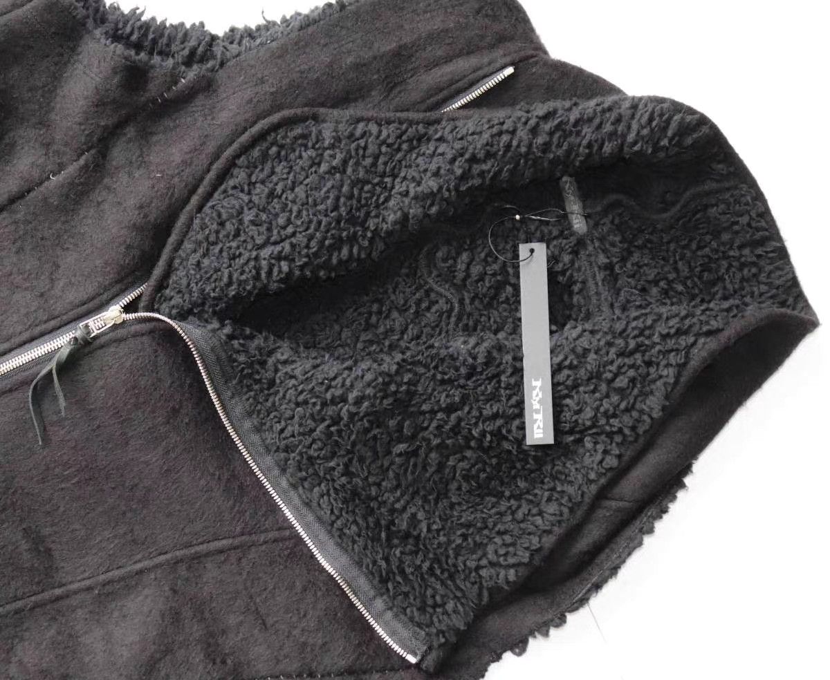 KMRii kmrii Shearling Fleece Vest Dark Avant-garde K11 Size US M / EU 48-50 / 2 - 3 Thumbnail
