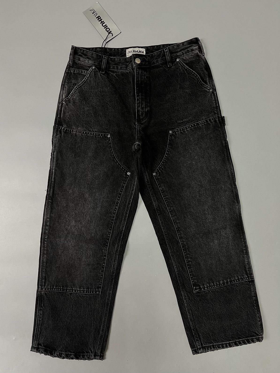 Rhude × Zara RHUDE x Zara CARPENTER POCKET PANTS LIMITED EDITION jeans Size US 32 / EU 48 - 2 Thumbnail