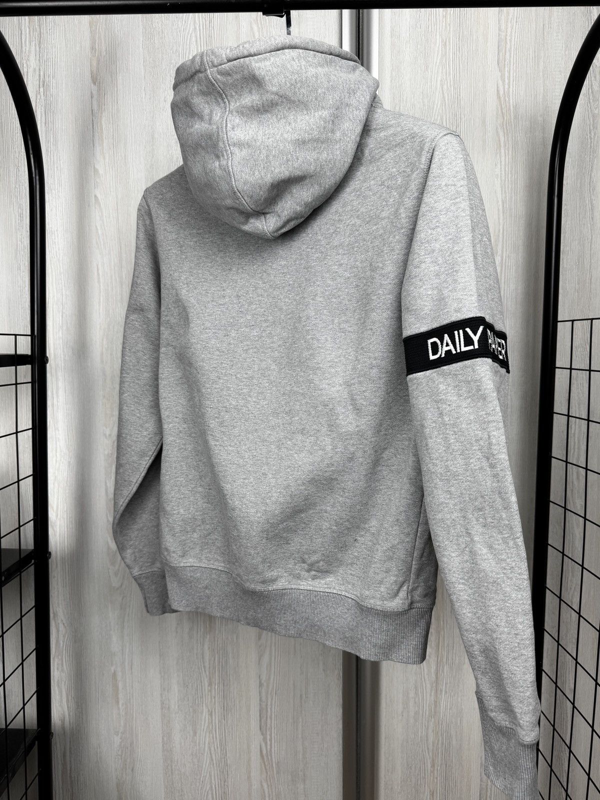 Daily Paper Daily Paper Captain Grey Sleeve logo Hoodie size XS Size US XS / EU 42 / 0 - 8 Thumbnail