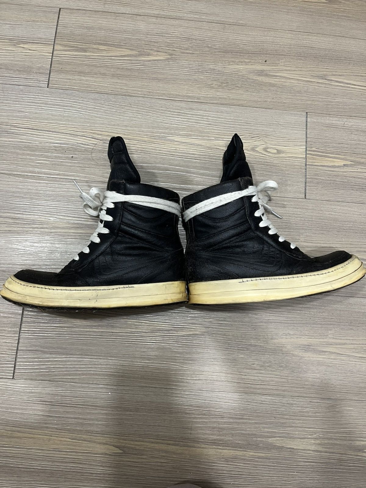 Rick Owens Rick Owens 2008 “Creatch” Blistered Leather Dunks Size US 6 / EU 39 - 5 Thumbnail