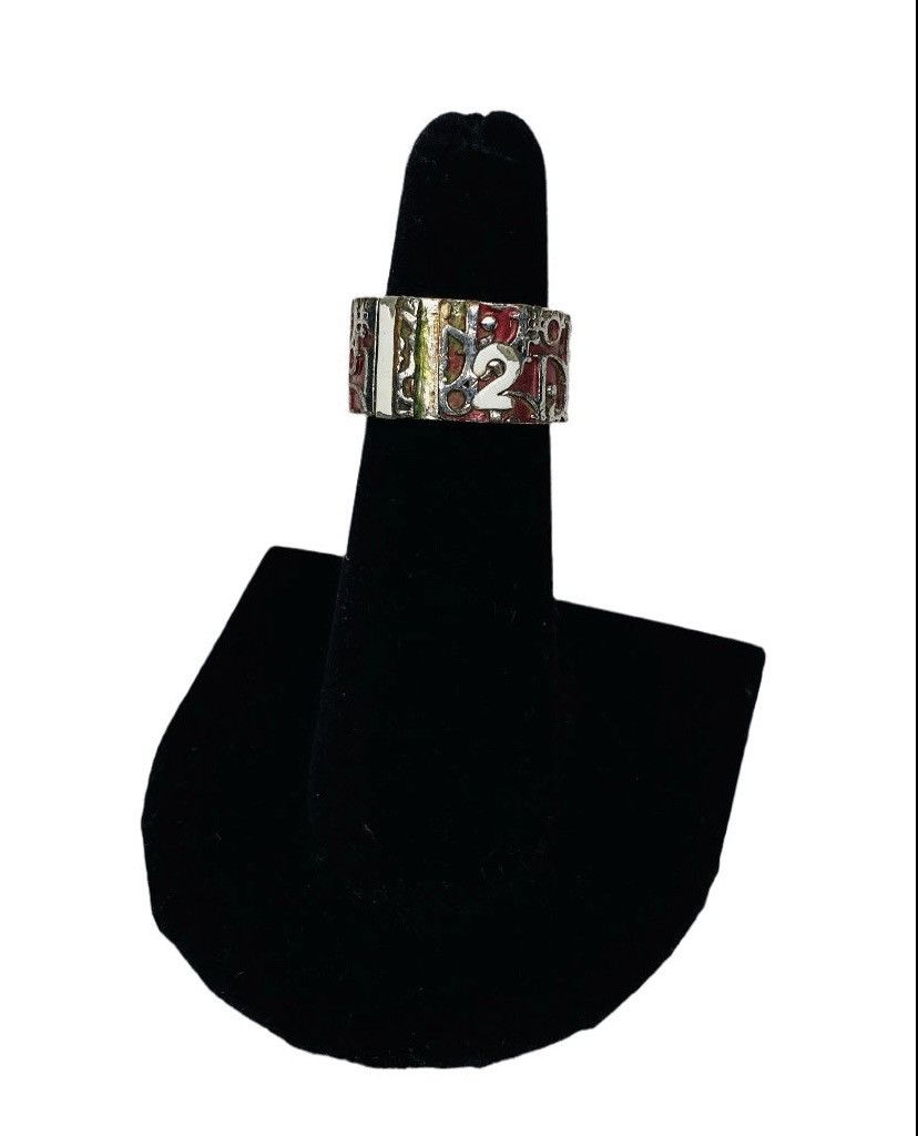 Dior Dior Red Trotter 2 ring size 5 Size ONE SIZE - 1 Thumbnail