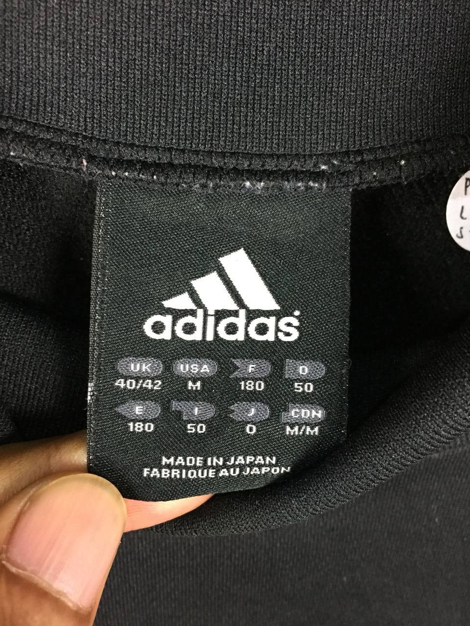 Adidas Vtg Adidas Made in Japan Mock Neck Performance Tee Size US M / EU 48-50 / 2 - 13 Thumbnail