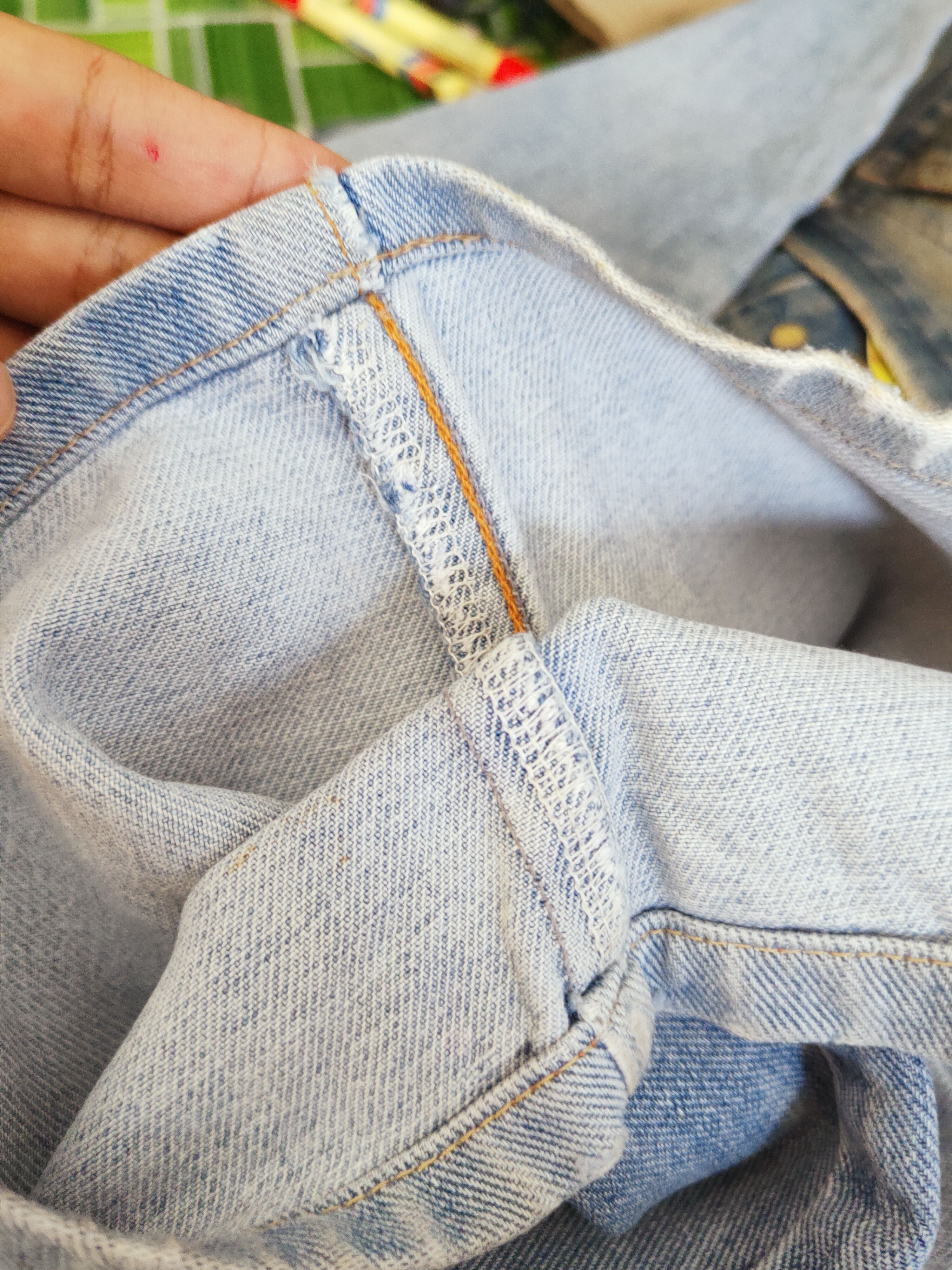 Japanese Brand Bobson Blue Distressed Ripped Jeans #W617 Size US 38 / EU 54 - 14 Thumbnail