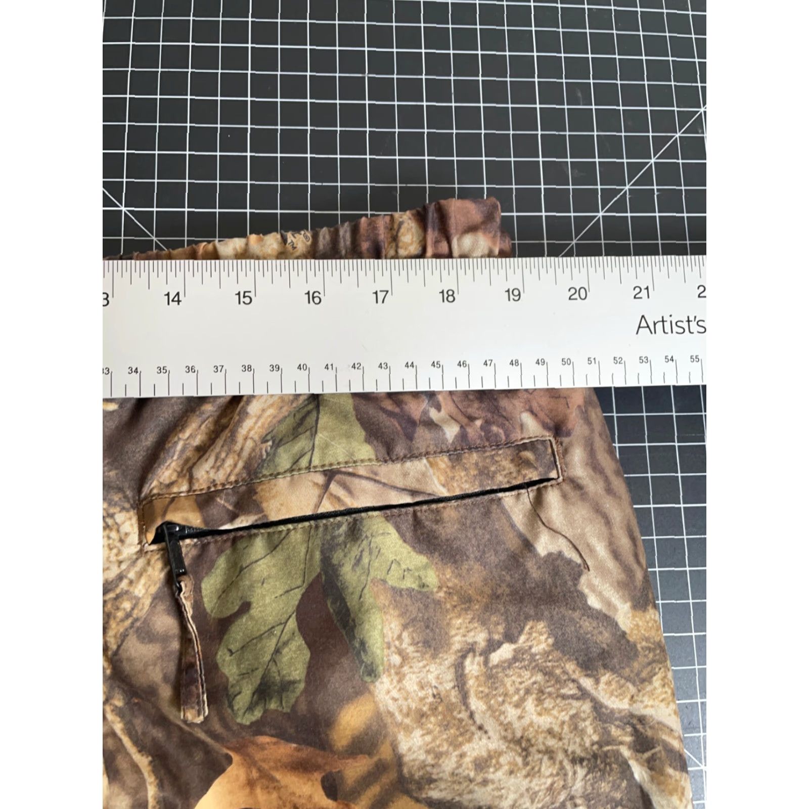 Vintage RedHead Goretex Camo Drawstring Hunting Pants Men's 2XL Brown Camouflage Lined Size US 38 / EU 54 - 4 Thumbnail