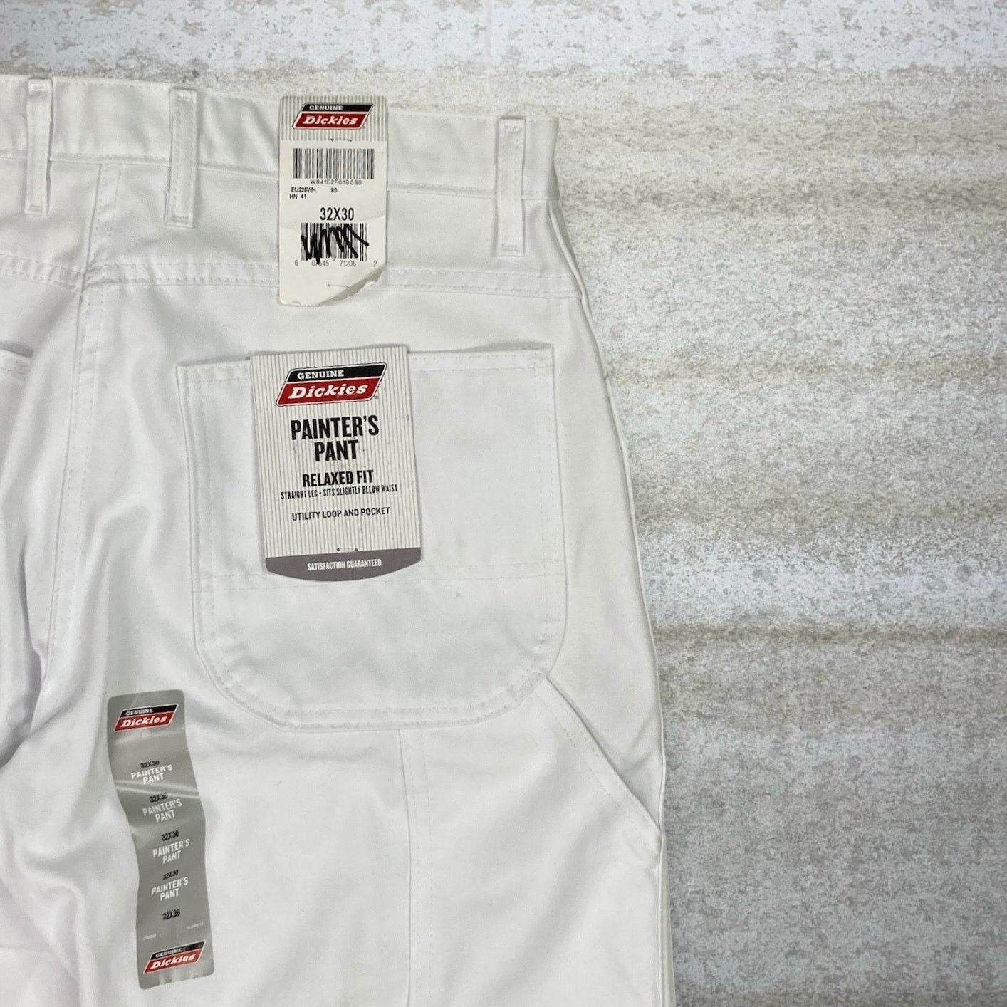 90s Dickies Painter pants White 90s〜 Dickies × Duron Paint White