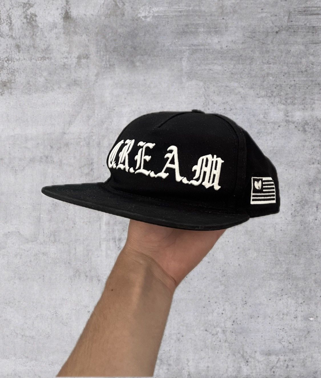 Vintage Wu Tang Clan black cap 90s rare