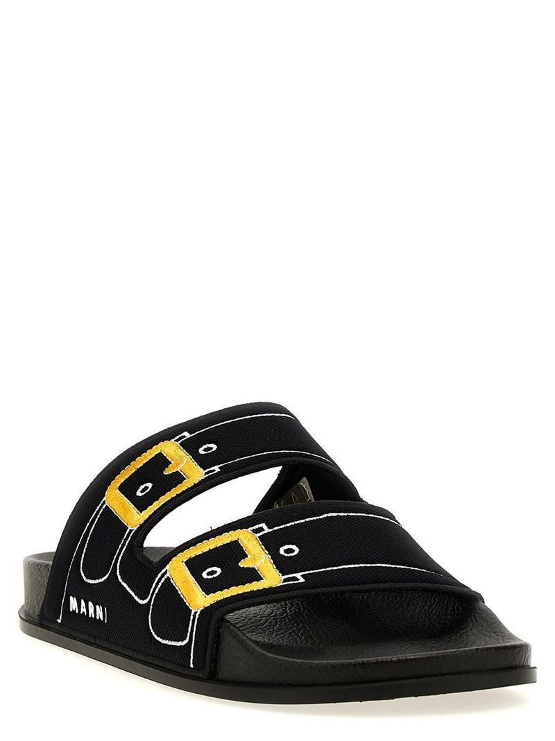 Marni o1y1025 Slippers in Multicolor Size US 6 / IT 36 - 2 Thumbnail