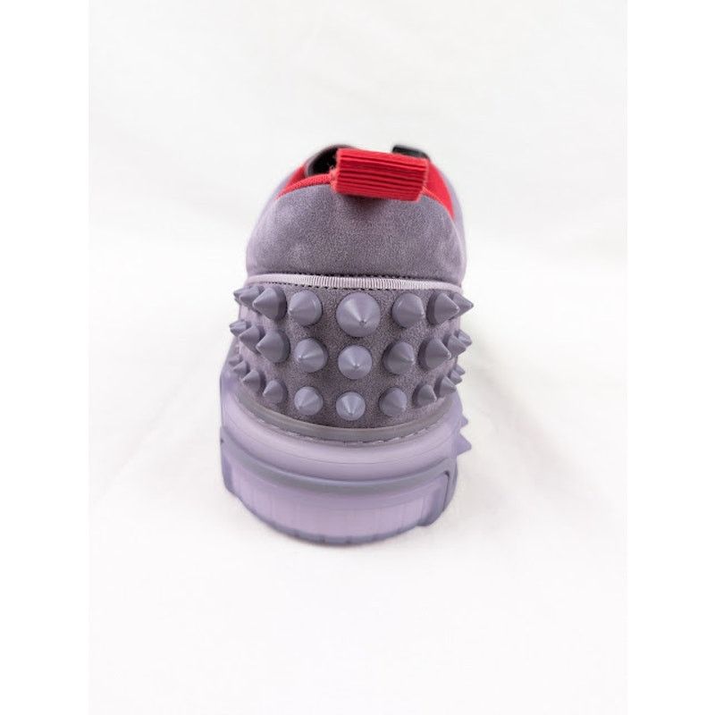 Christian Louboutin o1rshd1 Astroloubi Flat Low-Top Sneakers in Parme Size US 12 / EU 45 - 6 Thumbnail
