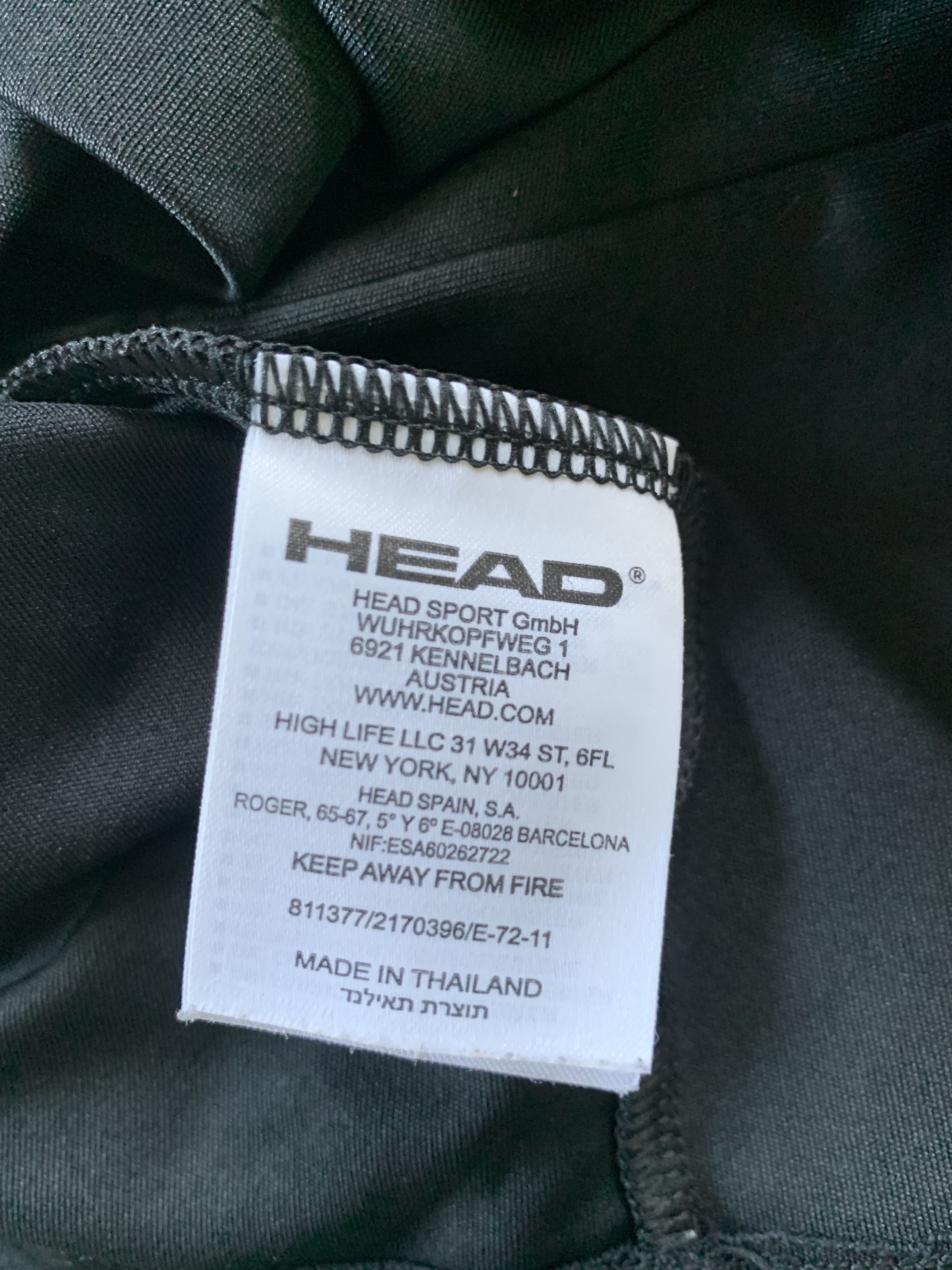 Other Head Sport Black Training T Shirt Size US M / EU 48-50 / 2 - 7 Thumbnail