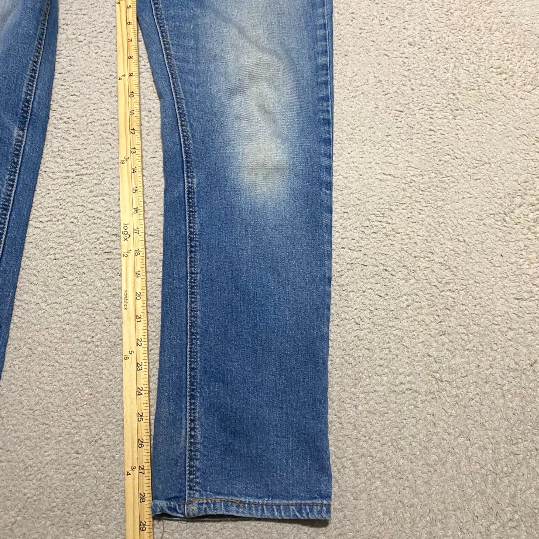 Levi's Levi's 541 Jeans 30x32 Blue Denim Medium Wash Athletic Straight Mid Rise Mens Regular Size 30 Color Blue Size US 30 / EU 46 - 6 Thumbnail